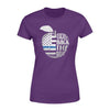 Apparel XS / Purple TBL - Half Apple Back The Blue Shirt - Standard Women's T-shirt -DSAPP