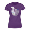 Apparel XS / Purple TBL - Half Apple Favorite Shirt - IF80-IC80-DS83 - Standard Women’s T-shirt - DSAPP