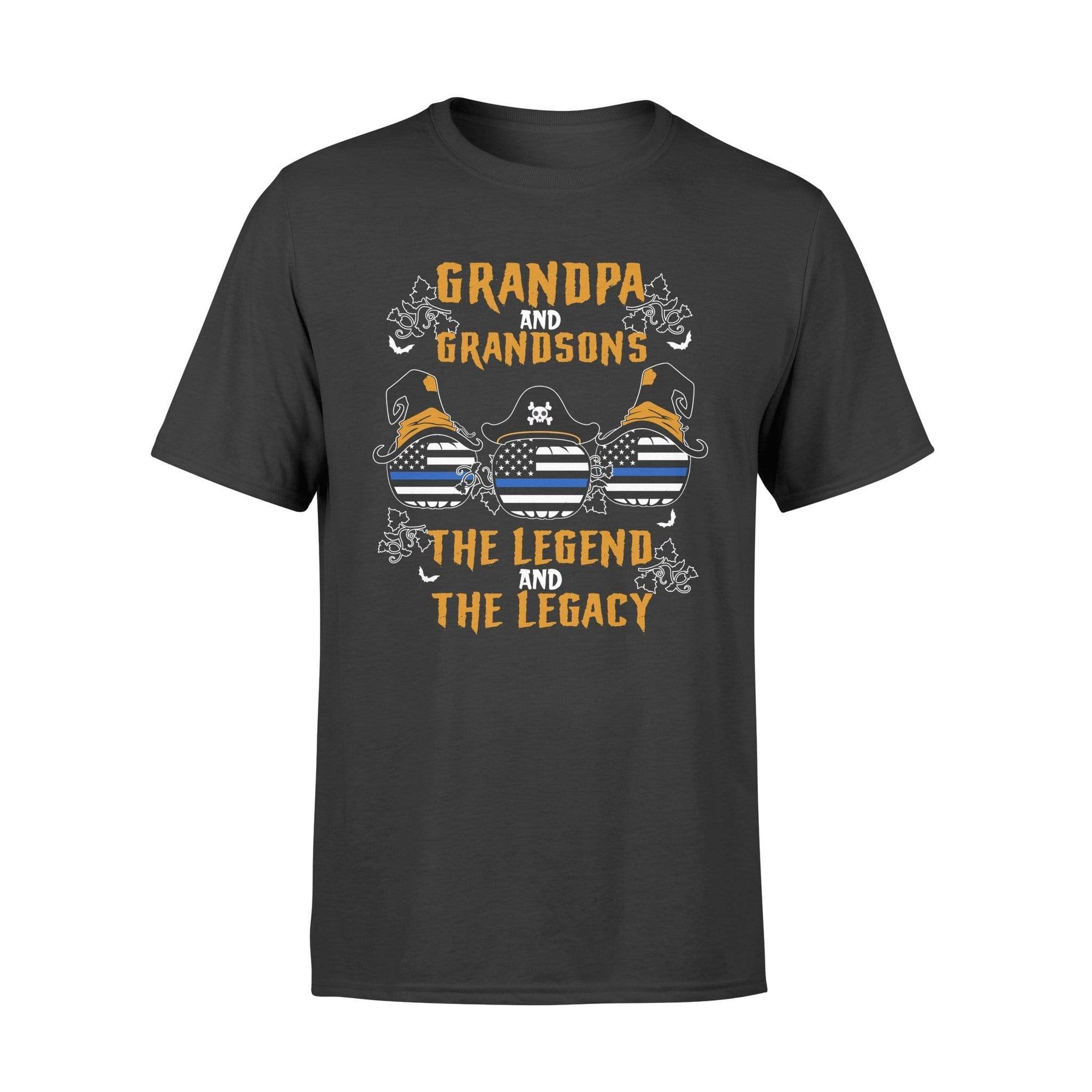 Apparel S / Black TBL - Halloween Legend Grandpa Shirt - IF78-IC78-DS83 - Standard T-shirt - DSAPP
