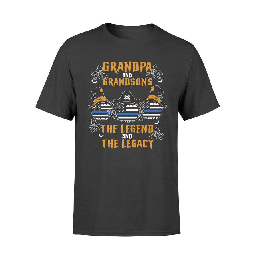 Apparel S / Black TBL - Halloween Legend Grandpa Shirt - IF78-IC78-DS83 - Standard T-shirt - DSAPP