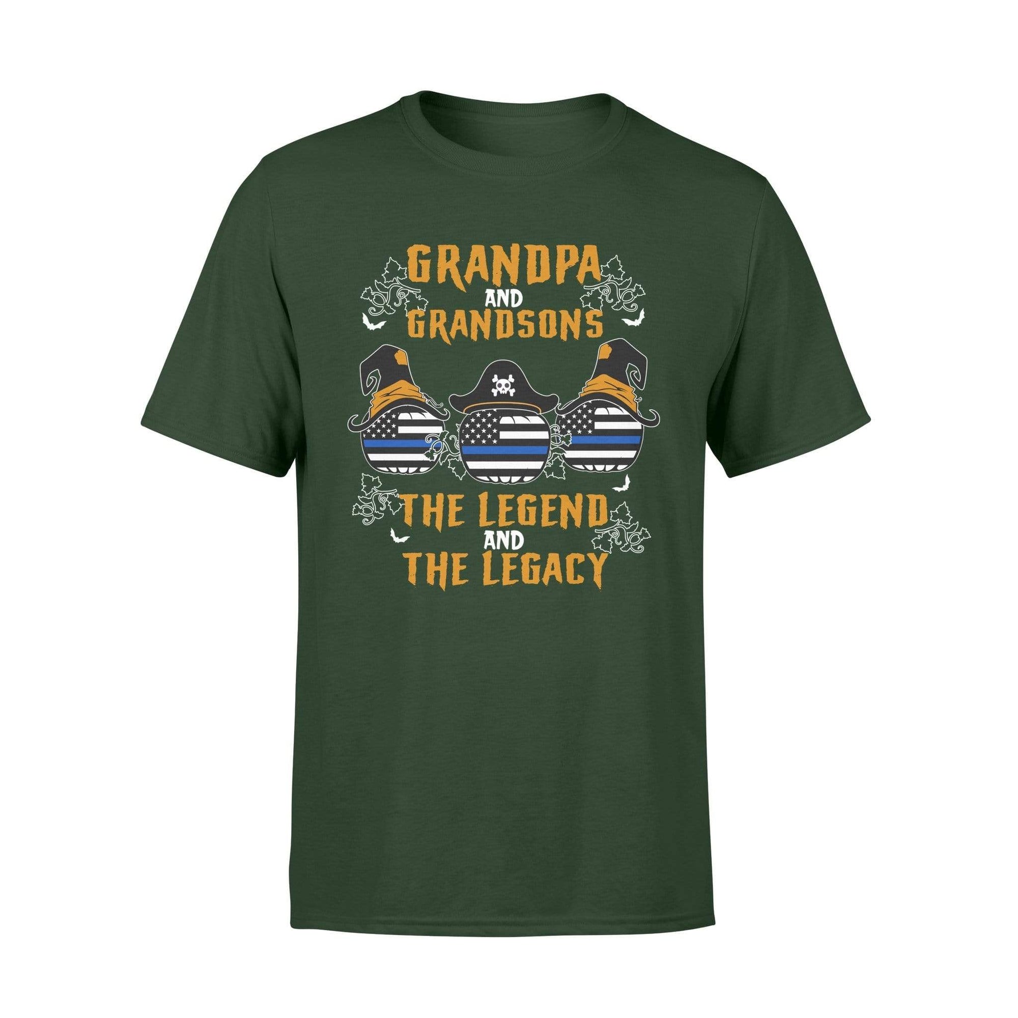 Apparel S / Forest TBL - Halloween Legend Grandpa Shirt - IF78-IC78-DS83 - Standard T-shirt - DSAPP
