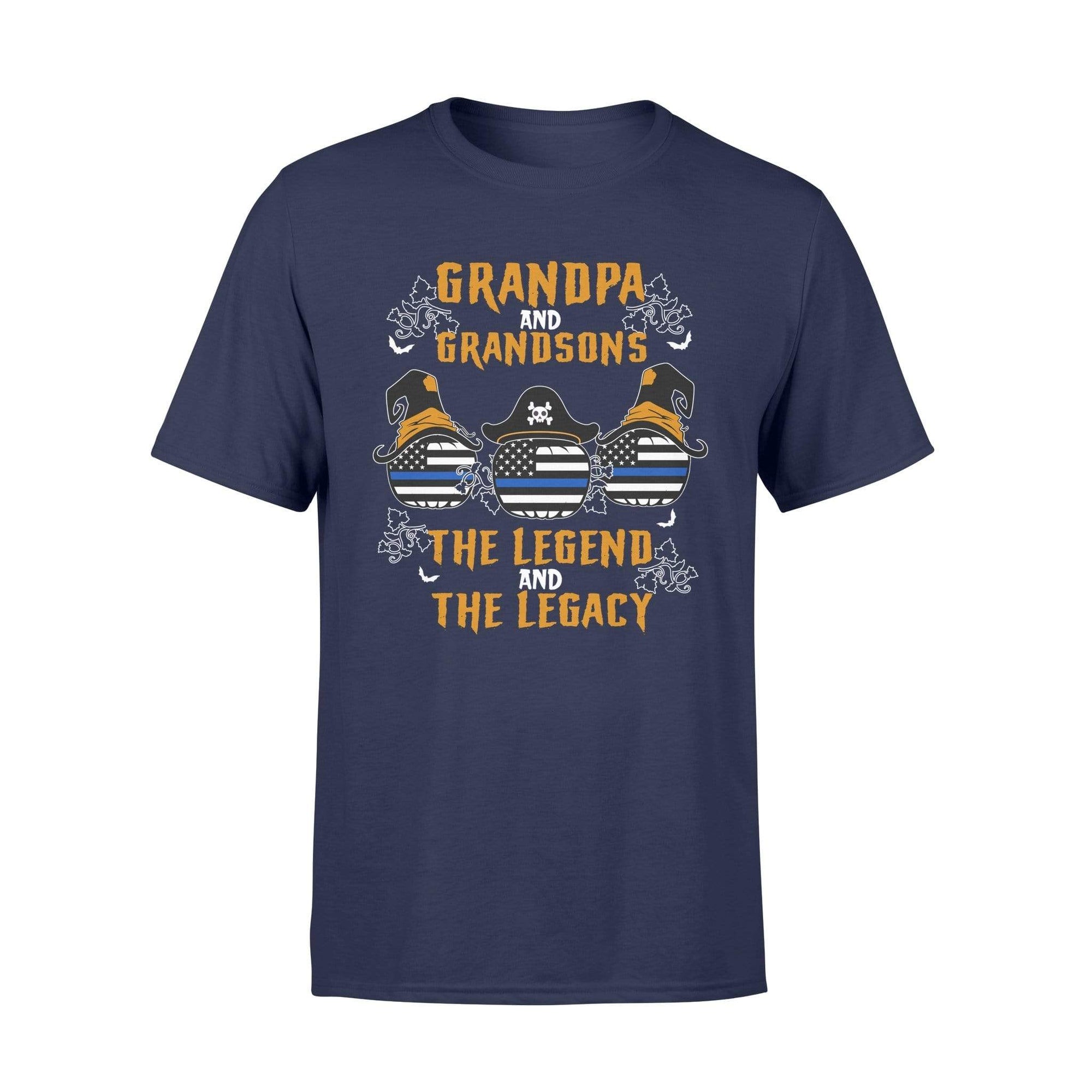 Apparel S / Navy TBL - Halloween Legend Grandpa Shirt - IF78-IC78-DS83 - Standard T-shirt - DSAPP