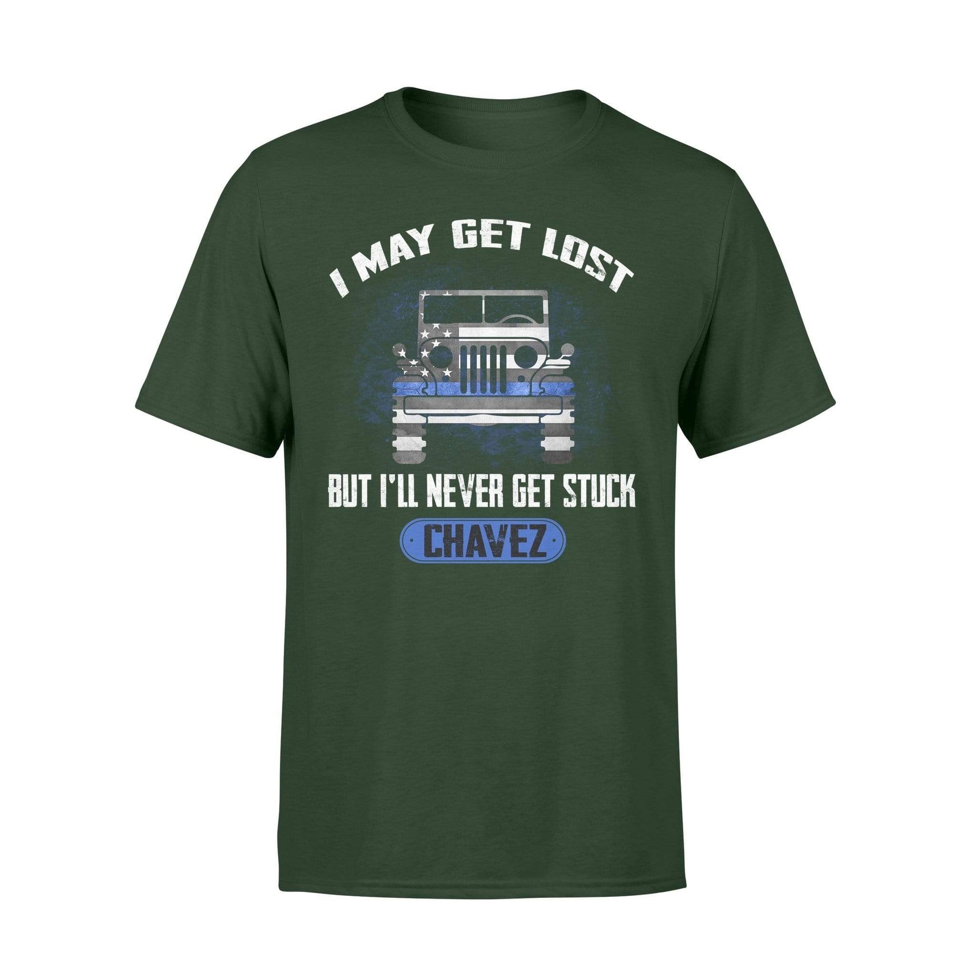 Apparel S / Forest TBL-I  Never Get Stuck Shirt - Standard T-shirt - DSAPP