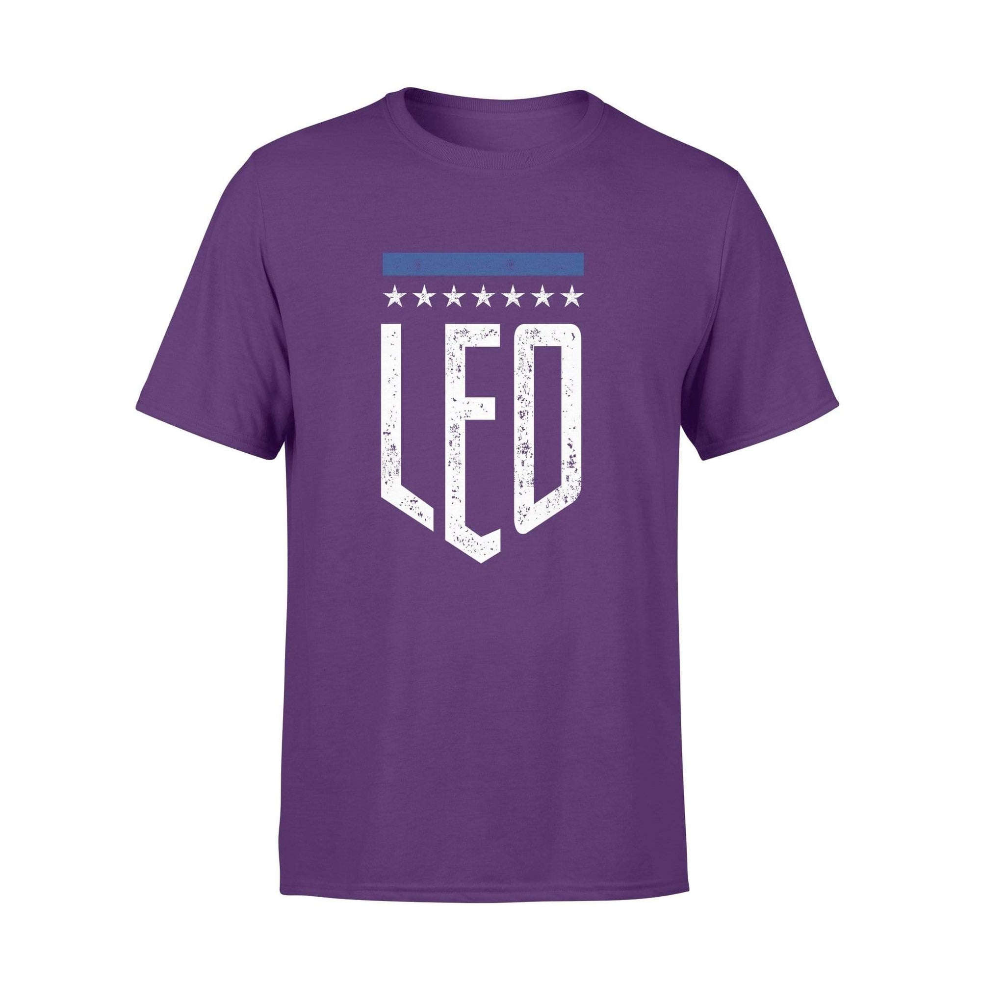 Apparel S / Purple TBL - LEO Badge Shirt - Standard T-shirt - DSAPP