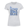 Apparel XS / Heather Grey TBL - Leopard Back The Blue- Standard Women's T-shirt - DSAPP