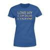 Apparel XS / Royal TBL - Love My Hero Leopard Shirt - Standard Women’s T-shirt - DSAPP