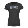 Apparel XS / Black TBL - Nurse Wife Slogan Pattern Shirt - Standard Women's T-shirt - DSAPP