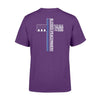 Apparel S / Purple TBL - Peacemaker Flag Cross Shirt - Standard T-shirt - DSAPP