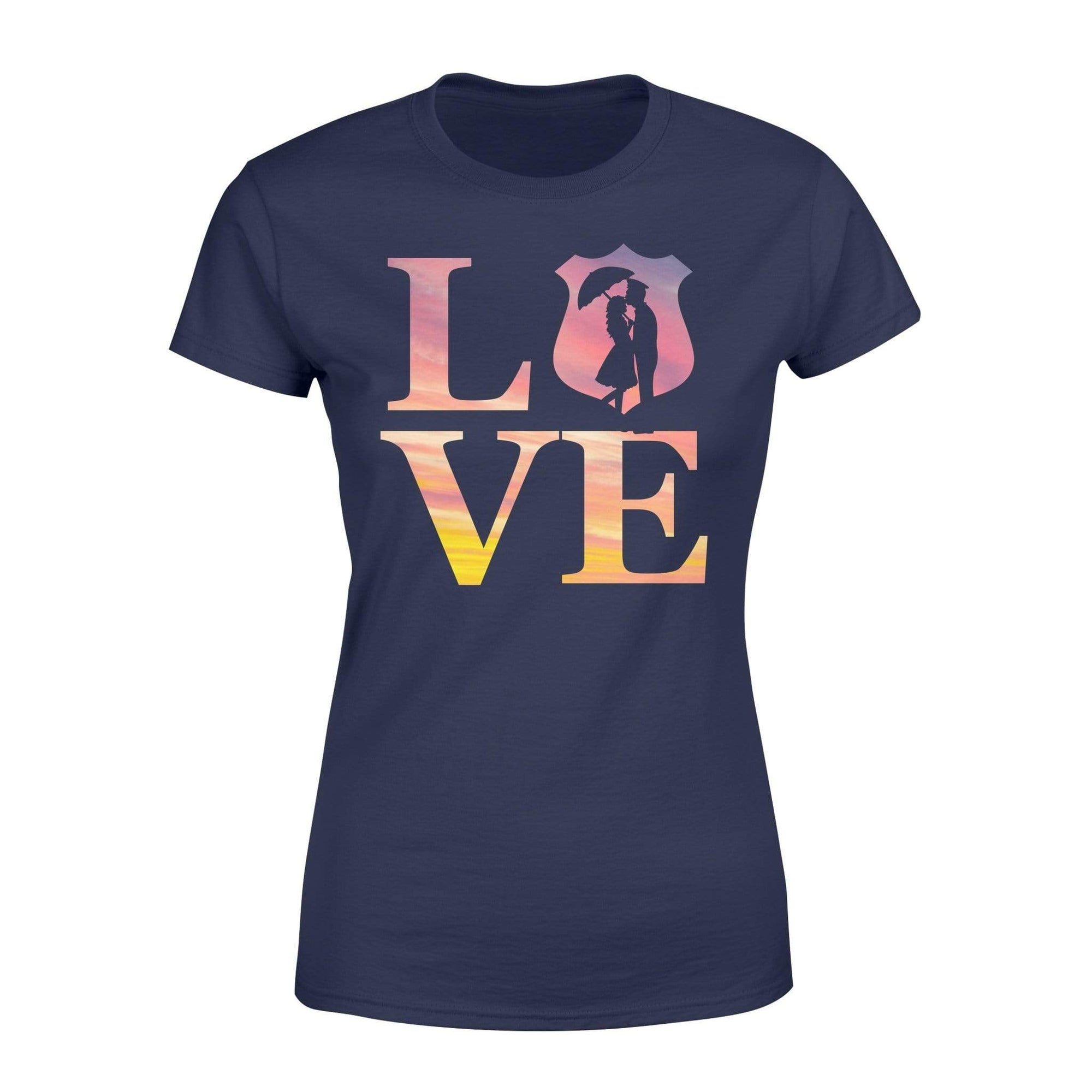 Apparel XS / Navy TBL - Police Love Shirt - Standard Women's T-shirt - DSAPP
