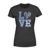 Apparel XS / Black TBL - Police Stacked Love Shirt - Standard Women's T-shirt - DSAPP