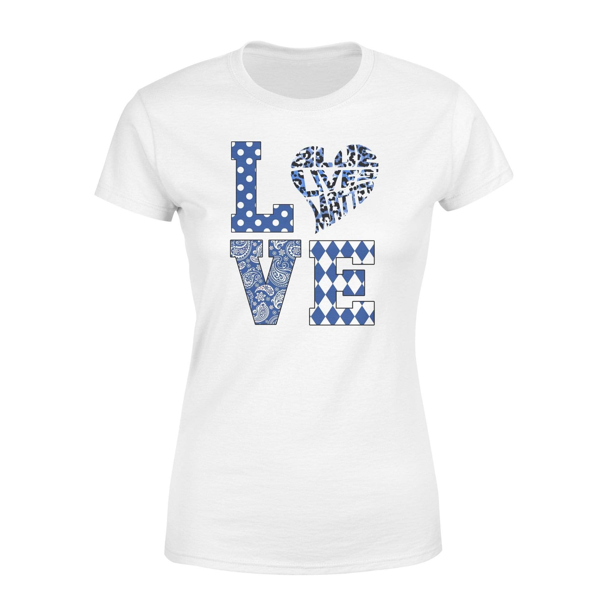 Apparel XS / White TBL - Police Stacked Love Shirt - Standard Women's T-shirt - DSAPP