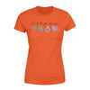 Apparel XS / Orange TBL - Simple Woman Leopard Shirt- Standard Women's T-shirt - DSAOO