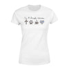 Apparel XS / White TBL - Simple Woman Leopard Shirt- Standard Women's T-shirt - DSAOO