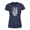 Apparel XS / Navy TBL - Sugar Skull Leopard Shirt - Standard Women's T-shirt - DSAPP