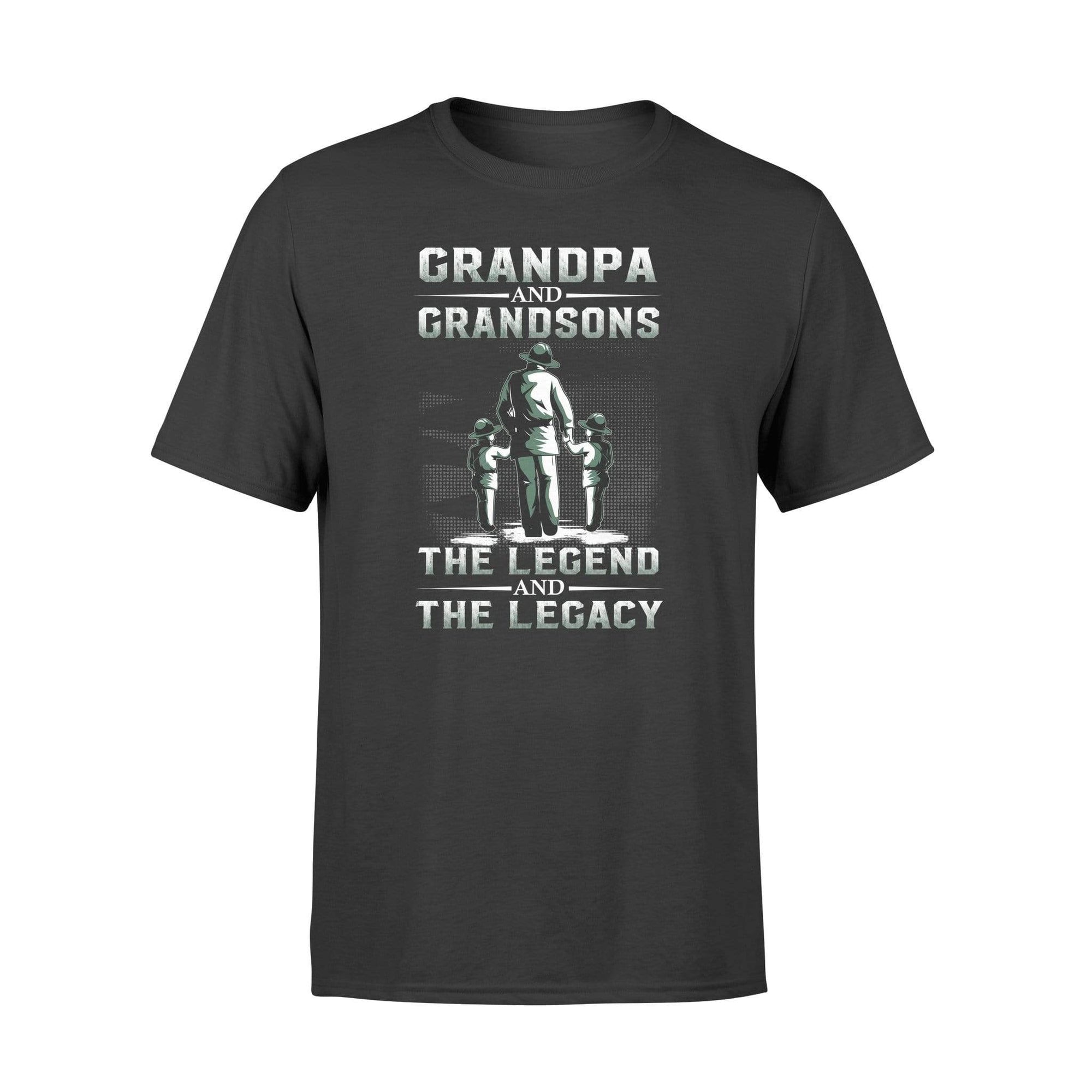 Apparel S / Black TBL - Trooper Legend Grandpa Shirt - Standard T-shirt - DSAPP
