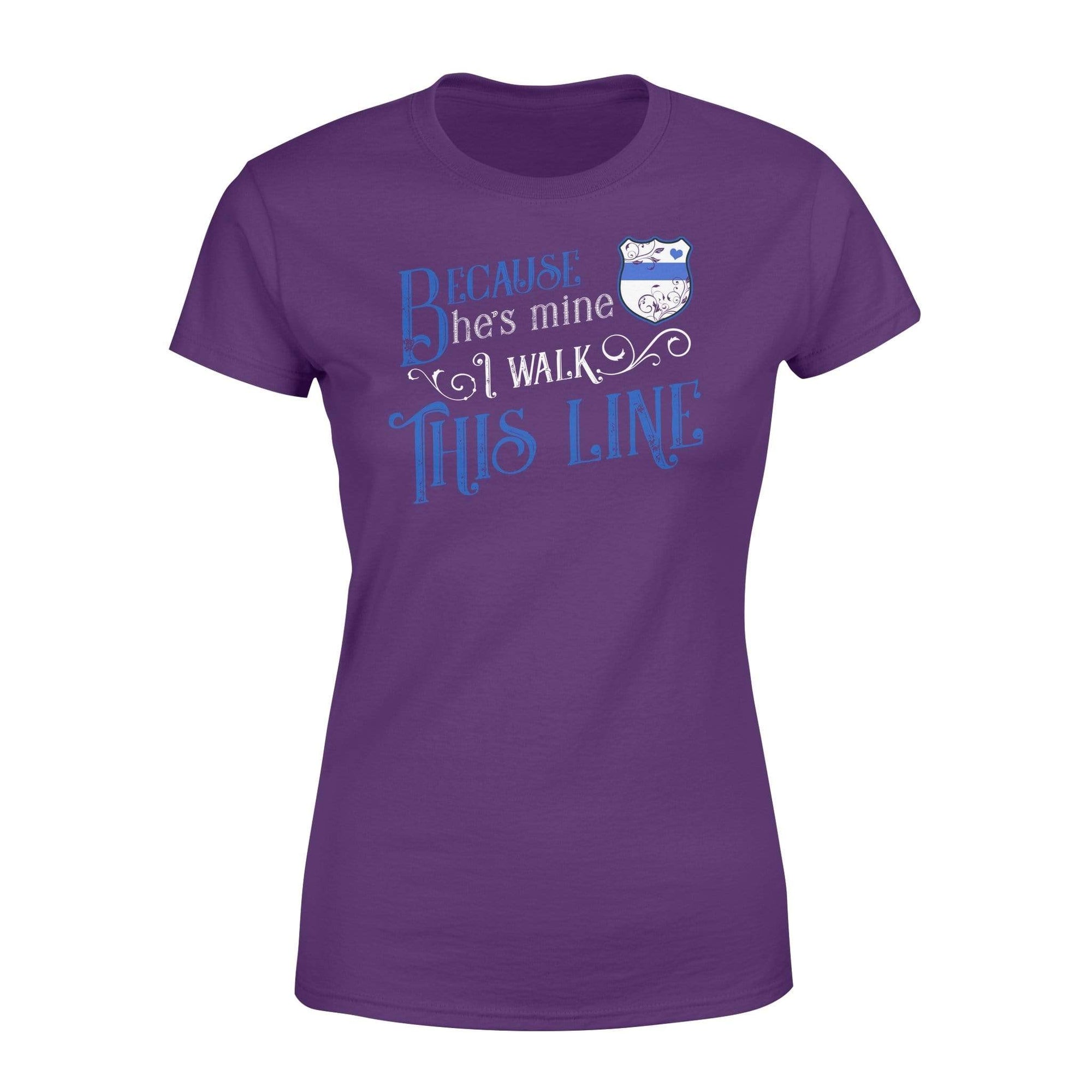 Apparel XS / Purple TBL - Walk The Line Paisley Shirt - Standard Women's T-shirt - DSAPP