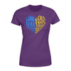 Apparel XS / Purple TBL x TGL - Stand Tall Heart Shirt - Standard Women's T-shirt - DSAPP