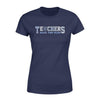 Apparel XS / Navy Teachers Got Your 6ix Patterned Shirt - Standard Women's T-shirt