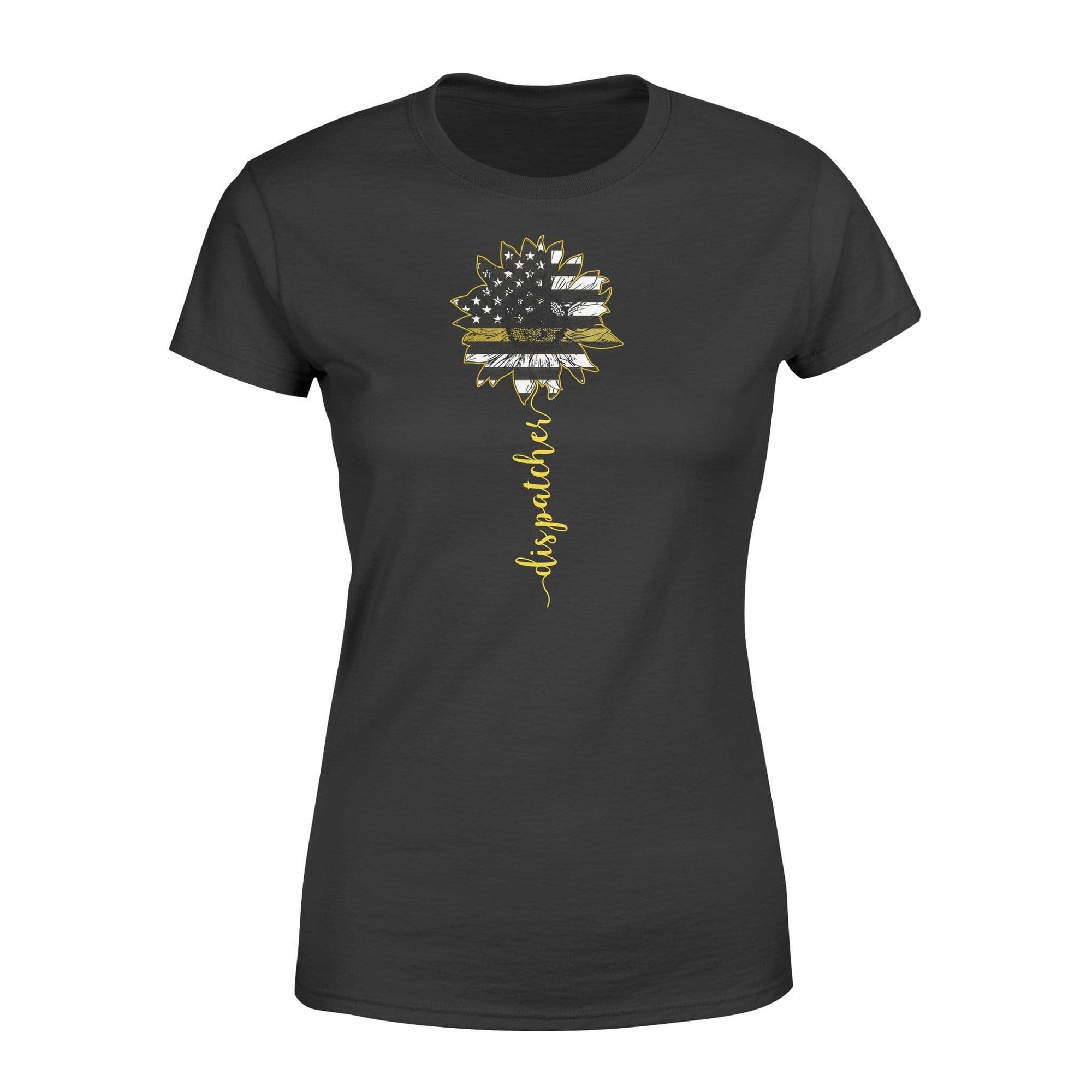 Apparel XS / Black TGL - Dispatcher Flag Sunflower Shirt - IF80-IC80-DS45 - Standard Women’s T-shirt - DSAPP