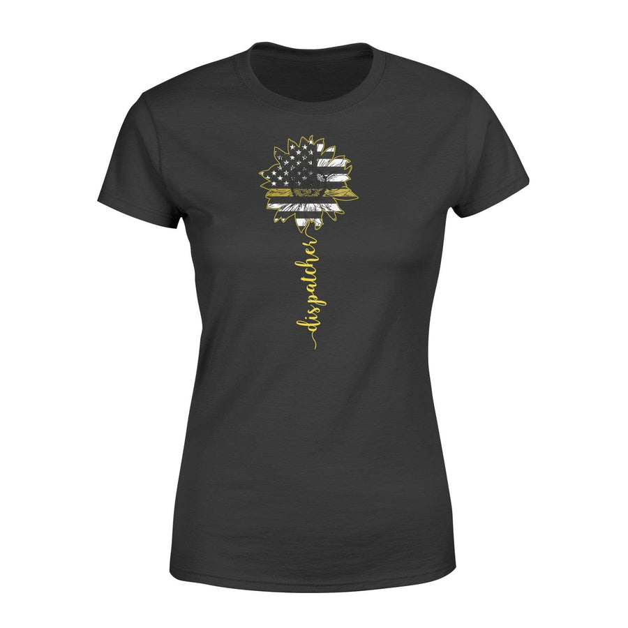 Apparel XS / Black TGL - Dispatcher Flag Sunflower Shirt - IF80-IC80-DS45 - Standard Women’s T-shirt - DSAPP