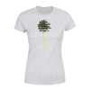 Apparel XS / Heather Grey TGL - Dispatcher Flag Sunflower Shirt - IF80-IC80-DS45 - Standard Women’s T-shirt - DSAPP