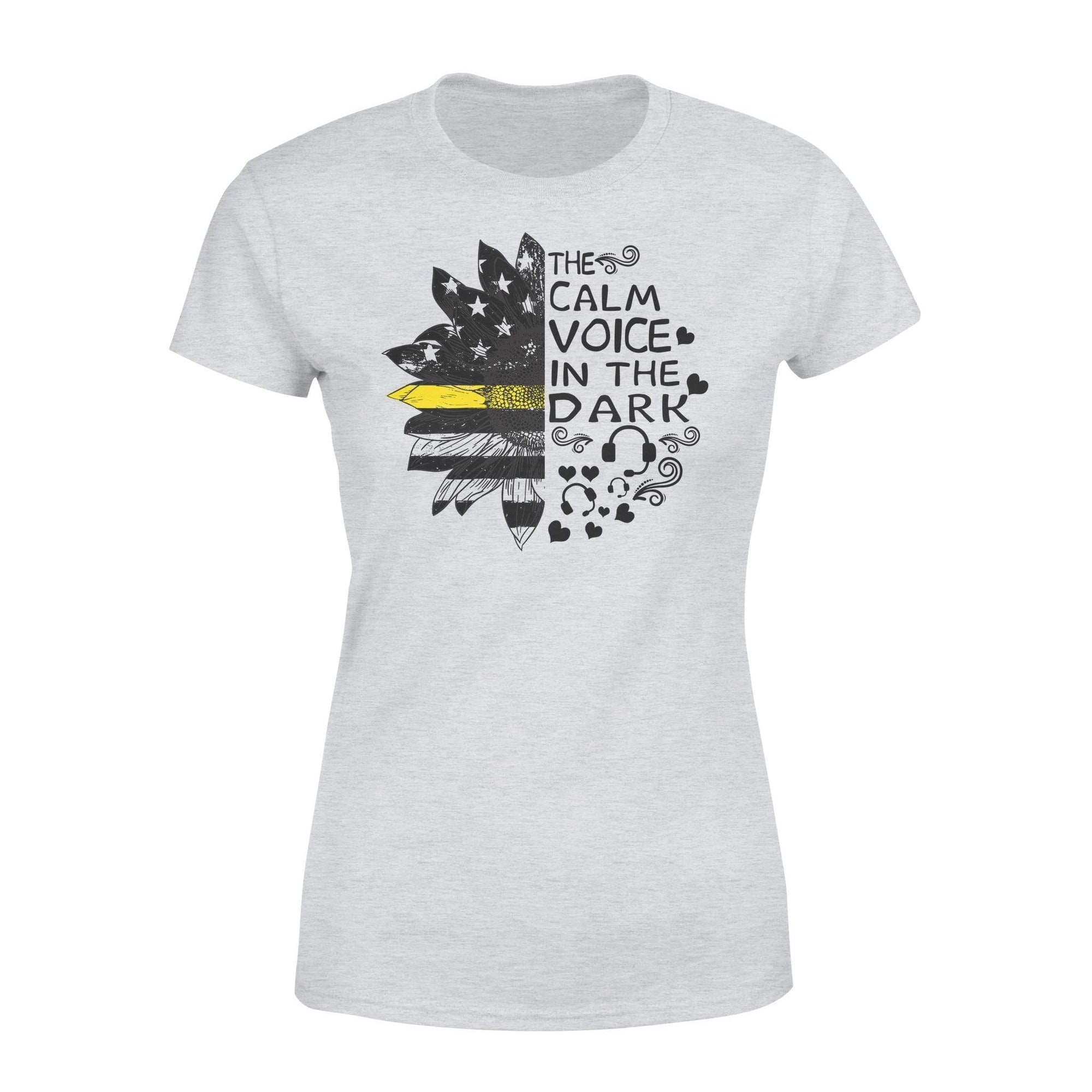 Apparel XS / Heather Grey TGL Half Sunflower Calm Voice Shirt - Standard Women's T-shirt - DSAPP