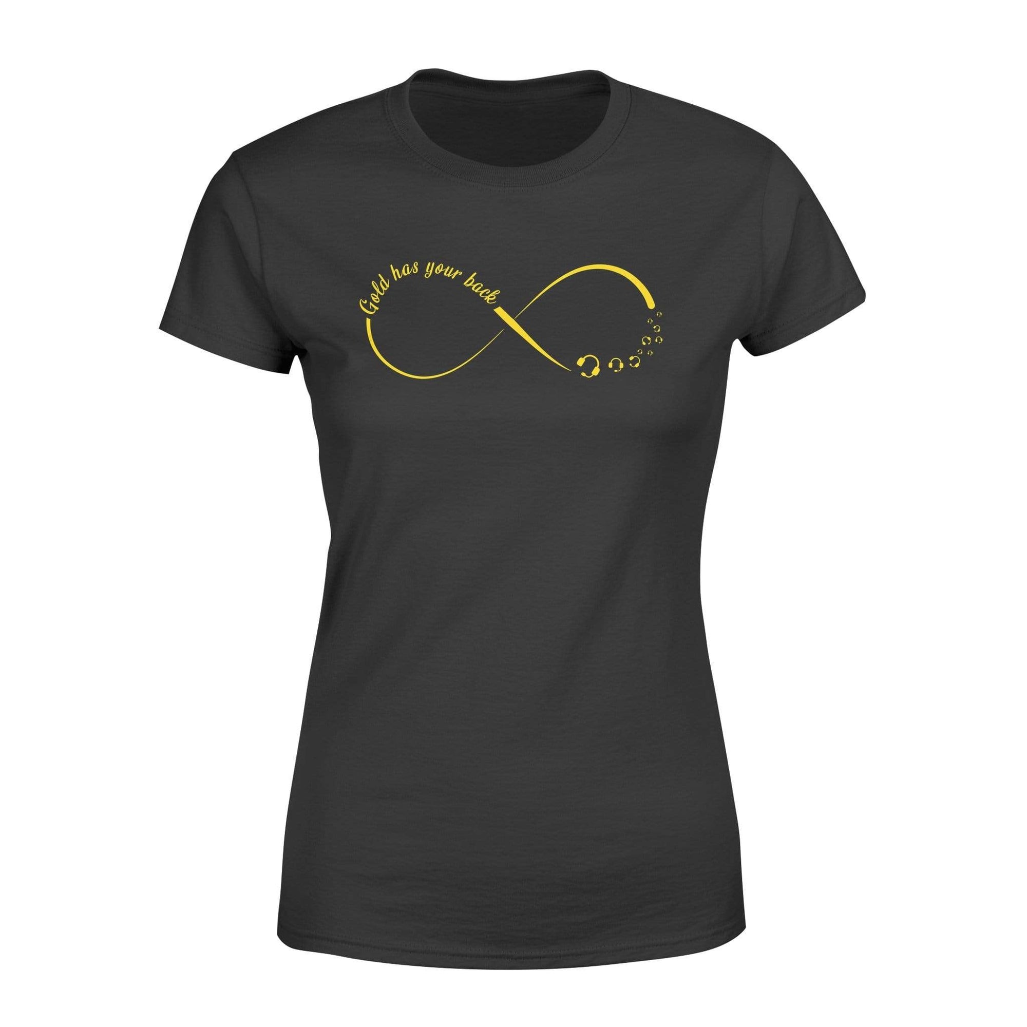 Apparel XS / Black TGL - Infinity Has Your Back Shirt - IF80-IC80-DS75 - Standard Women's T-shirt - DSAPP
