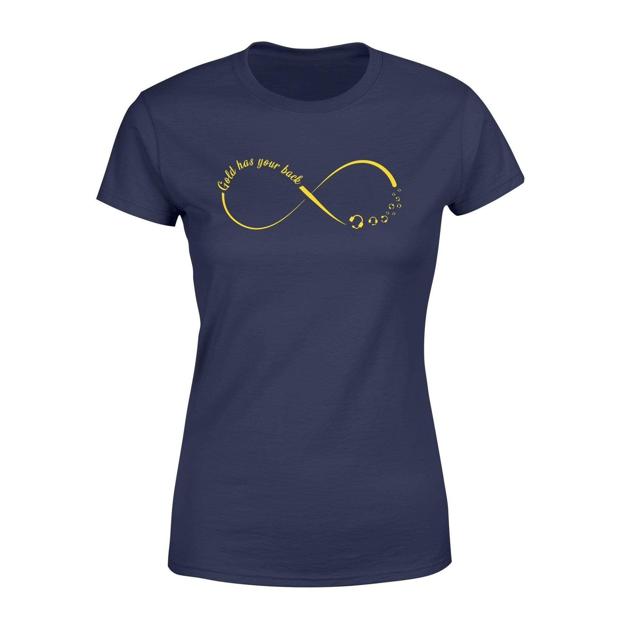 Apparel XS / Navy TGL - Infinity Has Your Back Shirt - IF80-IC80-DS75 - Standard Women's T-shirt - DSAPP