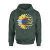 Apparel S / Forest Thin Blue Line - Half Sunflower - Blessed Are The Peacemakers Hoodie - Standard Hoodie - DSAPP
