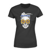 Apparel XS / Black Thin Blue Line - Sunflower Skull Shirt - Standard Women's T-shirt