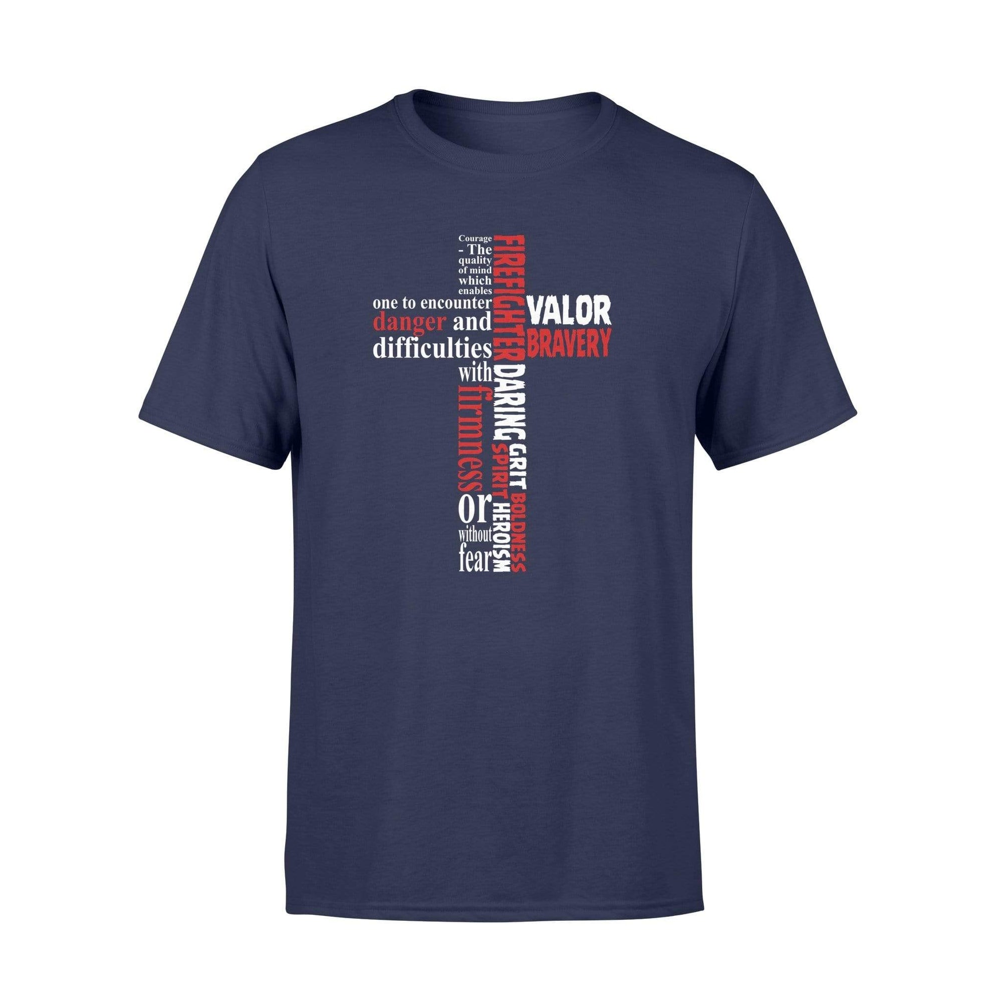 Apparel S / Navy TRL - Courage Bravery Heroism Shirt - Standard T-shirt - DSAPP