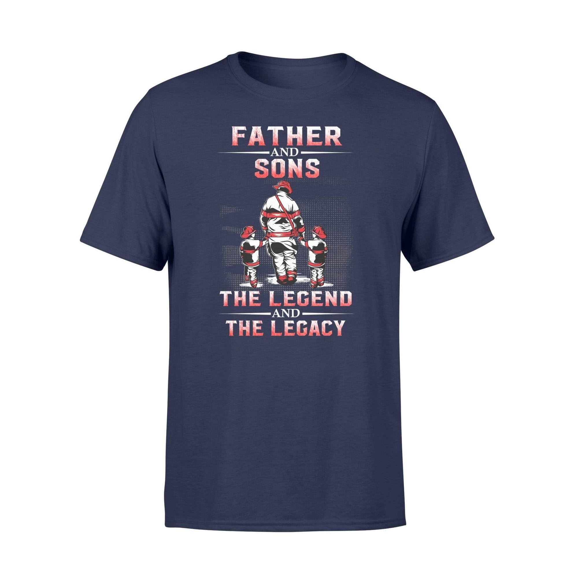 Apparel S / Navy TRL - Father And Sons - Legend and Legacy Shirt - Standard T-shirt - DSAPP