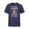 Apparel S / Navy TRL - Father And Sons - The Legend and The Legency Shirt - Standard T-shirt - DSAPP