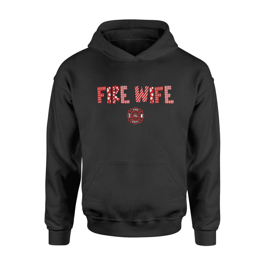 Apparel S / Black TRL - Fire Wife Doodles Shirt - Standard Hoodie - DSAPP