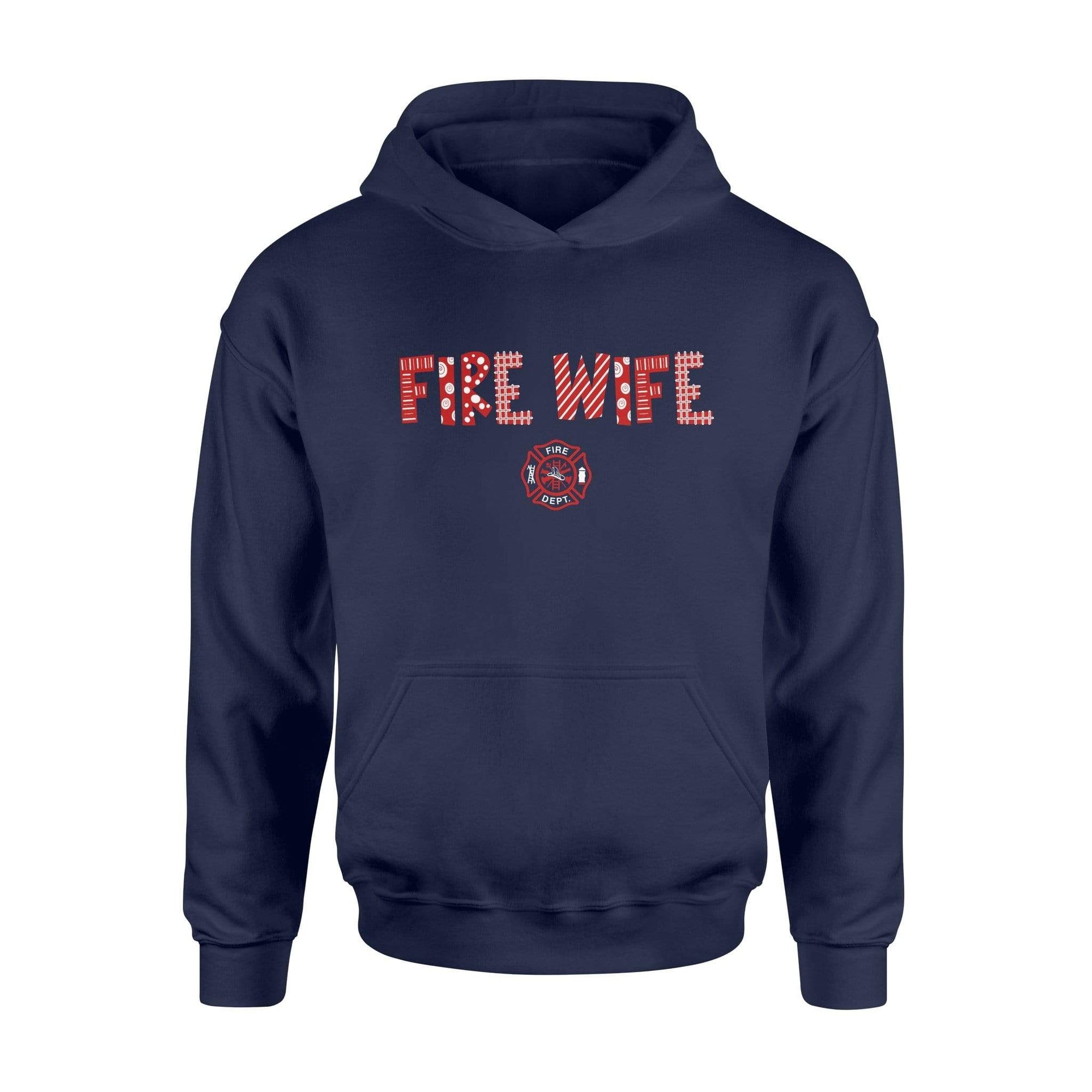 Apparel S / Navy TRL - Fire Wife Doodles Shirt - Standard Hoodie - DSAPP