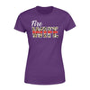 Apparel XS / Purple TRL - Fire Wife - Leopard Shirt - Standard Women’s T-shirt - DSAPP
