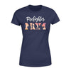 Apparel XS / Navy TRL - Firefighter Mom Shirt - Standard Women's T-shirt - DSAPP