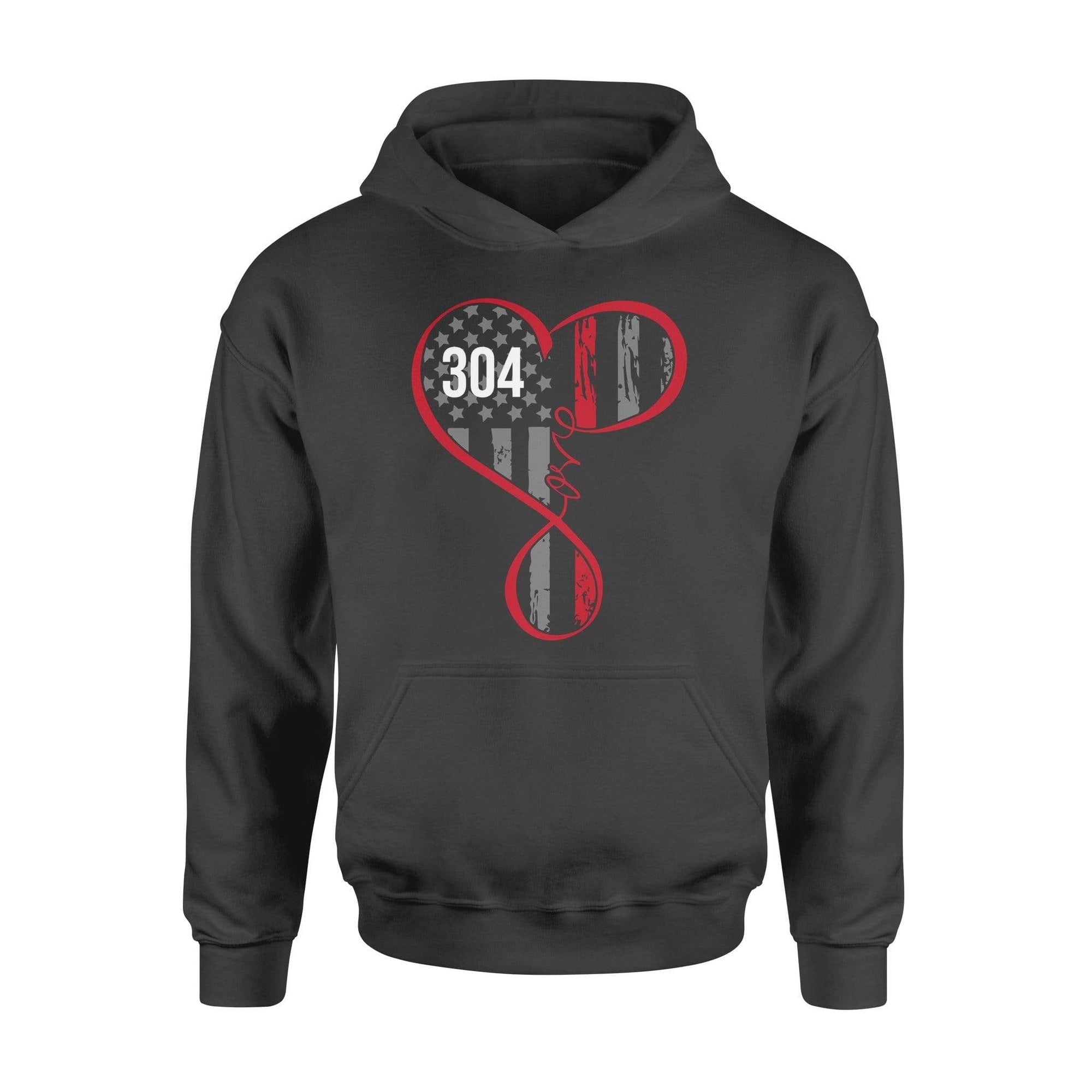 TRL - Flag Infinity Firefighter Love Personalized Shirt - Standard Hoodie