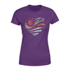 Apparel XS / Purple TRL - Galaxy Flag Heart - Wife - Standard Women's T-shirt - DSAPP