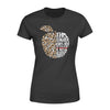 Apparel XS / Black TRL - Half Apple Leopard Love Shirt - Standard Women's T-shirt - DSAPP