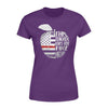 Apparel XS / Purple TRL - Half Apple Love Marshal Shirt - Standard Women's T-shirt - DSAPP