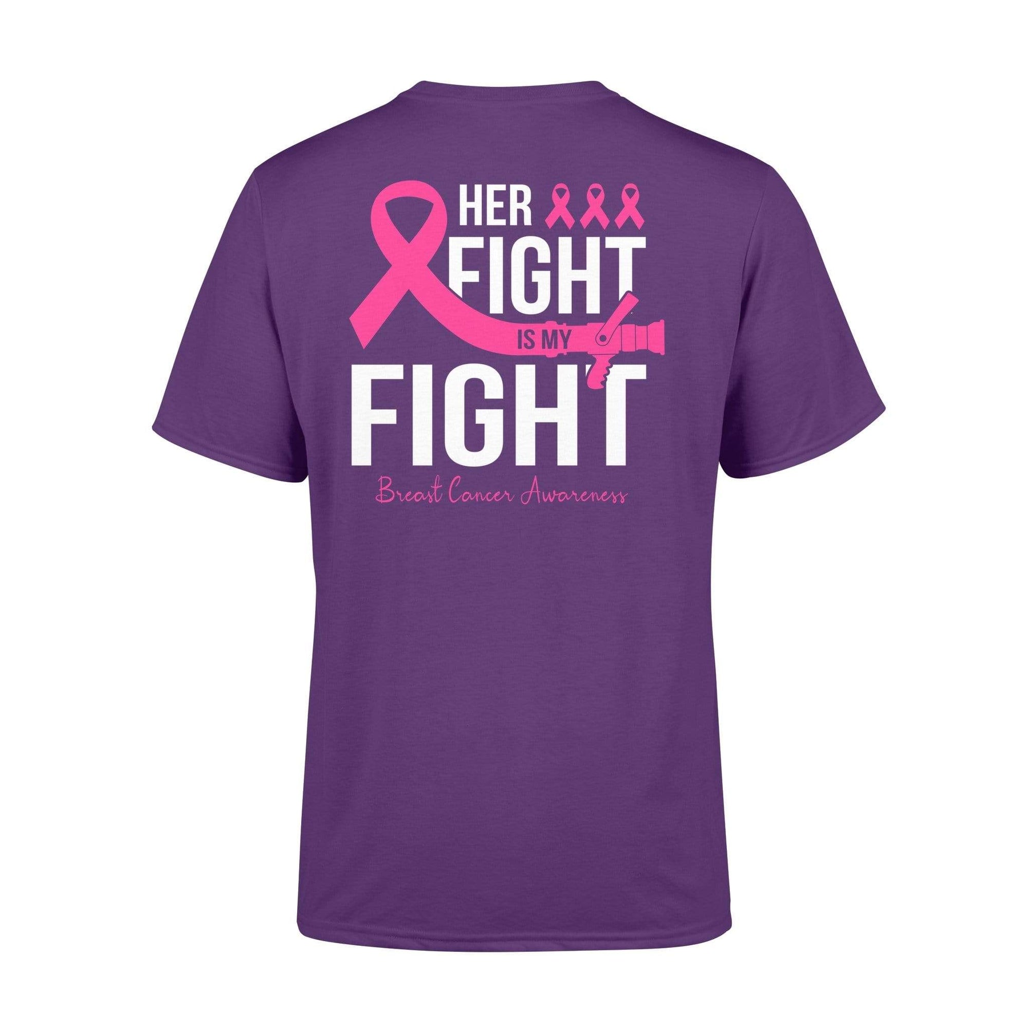 Apparel S / Purple TRL - Her Fight My Fight Shirt - Standard T-shirt - DSAPP