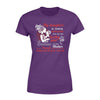 Apparel XS / Purple TRL - Lucky Firefighter Mom Shirt - Standard Women's T-shirt - DSAPP