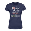 Apparel XS / Navy TRL - Rockin Dispatcher Fire Wife - Standard Women's T-shirt - DSAPP