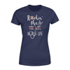 Apparel XS / Navy TRL- Rockin Nurse Fire Wife Shirt - Standard Women's T-shirt - DSAPP