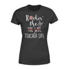 Apparel XS / Black TRL - Rockin' The Teacher And Fire Wife Life Shirt - Standard Women's T-shirt - DSAPP