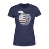 Apparel XS / Navy TRL - This Teacher Loves Her Fireman - Standard Women's T-shirt - DSAPP