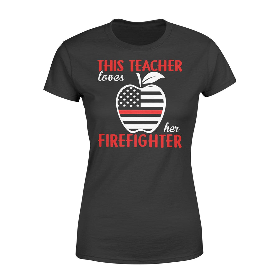 Apparel XS / Black TRL - This Teacher Loves Shirt - Standard Women's T-shirt - DSAPP
