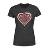 Apparel XS / Black TRL - Tie Dye Heart Shirt - Standard Women's T-shirt - DSAPP