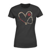 Apparel XS / Black TRL x Nurse - Fire Wife Nurse Life Leopard Shirt - Standard Women's T-shirt - DSAPP